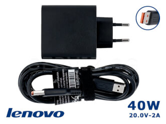 Зарядно за лаптоп Lenovo Yoga 3, 700, 900 - Special USB -  40W оригинално
