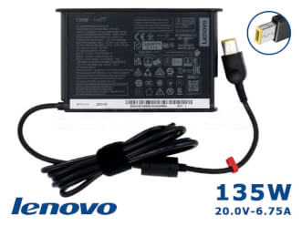 135W зарядно за лаптоп Lenovo Y серия, IdeaPad, Legion и Thinkpad - оригинално slim