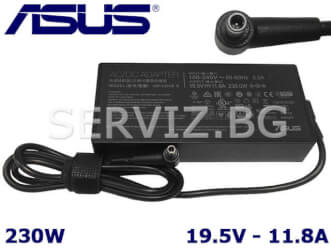 Оригинално зарядно за лаптоп ASUS - 230W с букса 6x3.7мм