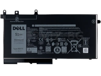 Оригинална батерия за DELL Latitude 5580, 5590, 5591, 5480, 5491 - 93FTF - 51Wh
