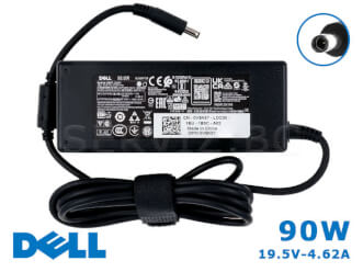 Зарядно за лаптоп Dell 19.5V - 4.62A - 90W - с букса 4.5x3.0 - оригинално