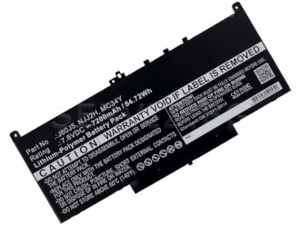 Батерия за DELL Latitude E7470, E7270 - J60J5