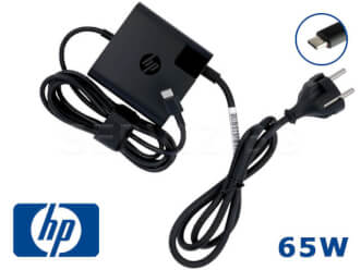 Оригинално зарядно за лаптоп HP - USB Type-C 65W - Travel