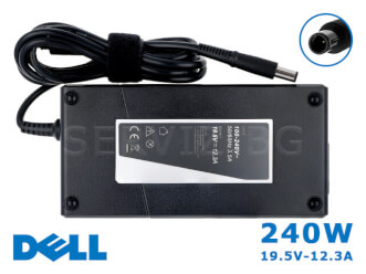 Зарядно за лаптоп DELL - 240W - 19.5V - 12.3A  - Заместител