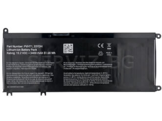 33YDH - Батерия за DELL Inspiron 7577, Latitude 3480 3490 3580 3590, Vostro 7570 7580