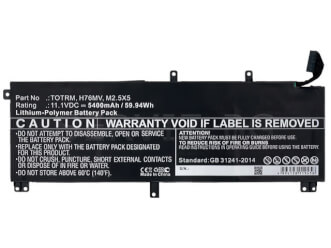 Батерия за DELL XPS 15 9530, Precision M3800 - T0TRM 60Wh