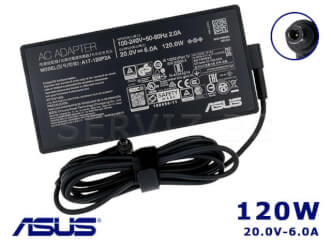 Зарядно за лаптоп ASUS - 120W - 20V / 6A  - с букса 4.5x3мм - Оригинално