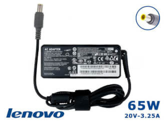 Зарядно за лаптоп Lenovo ThinkPad / IBM - 65W - 20V - 3.25A - заместител
