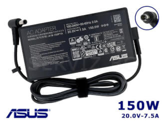 Оригинално зарядно за лаптоп ASUS - 150W с букса 6x3.7мм