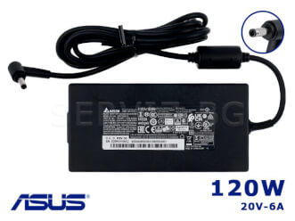 Зарядно за лаптоп ASUS - 120W - 20V / 6A  - с букса 4.5x3мм - Delta Electronics