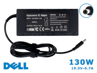 Зарядно за лаптоп DELL - 130W 19.5V 6.67A - 4.5x3мм