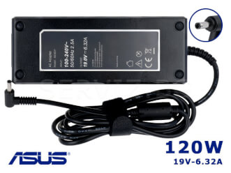 Зарядно за лаптоп ASUS - 120W - 19V / 6.32A  - с букса 4.5x3мм - Заместител