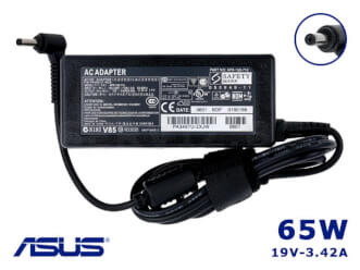 Зарядно за лаптоп Asus - 65W - 4.0x1.35мм букса - дизайн 2 - заместител