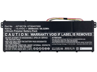 Батерия за Acer Swift 5 SF514-54G, SF514-54T, SF514-55G, SF316-51 - AP18C7M