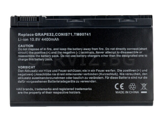 Батерия за Acer Travelmate 5220, 5320, 5520, 5720, 7520 - GRAPE34