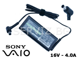 Оригинално зарядно за лаптоп Sony Vaio - 16V - 4.0A