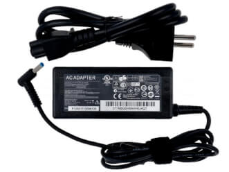 Зарядно за лаптоп HP 65W - синя букса 4.5х3.0 мм - заместител