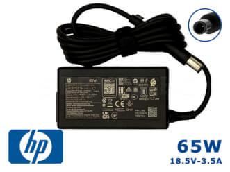 Оригинално зарядно за лаптоп HP / Compaq - 65W - Smart