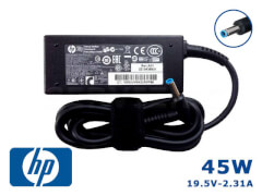 Оригинално зарядно за лаптоп HP 45W - синя букса 4.5х3.0 мм